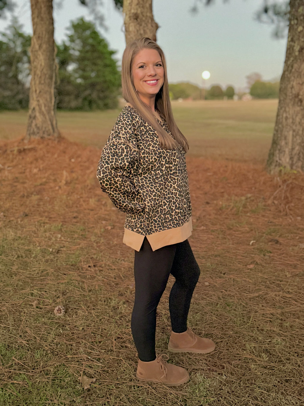 Spotted In Style Pullover