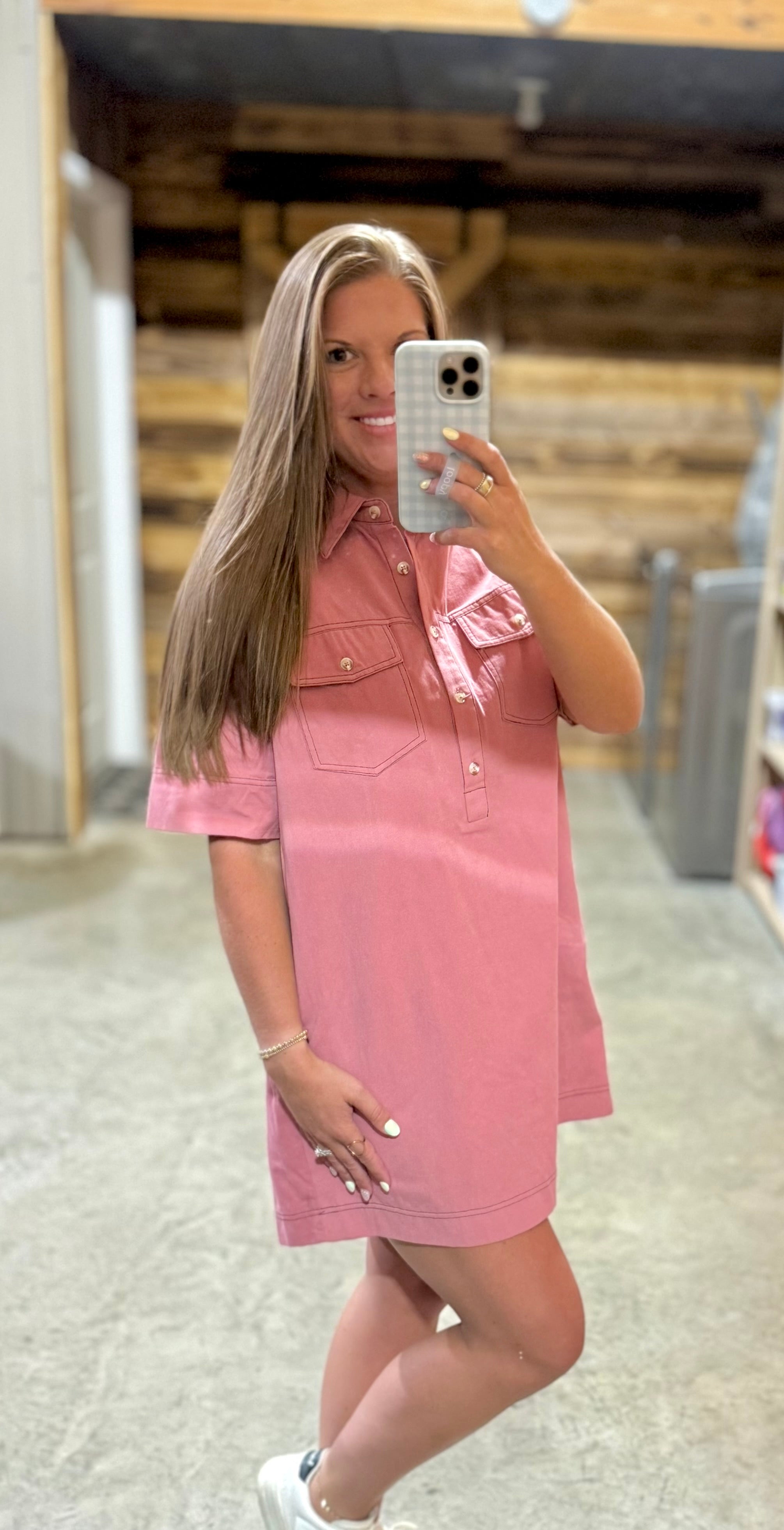 Dusty Rose Dress