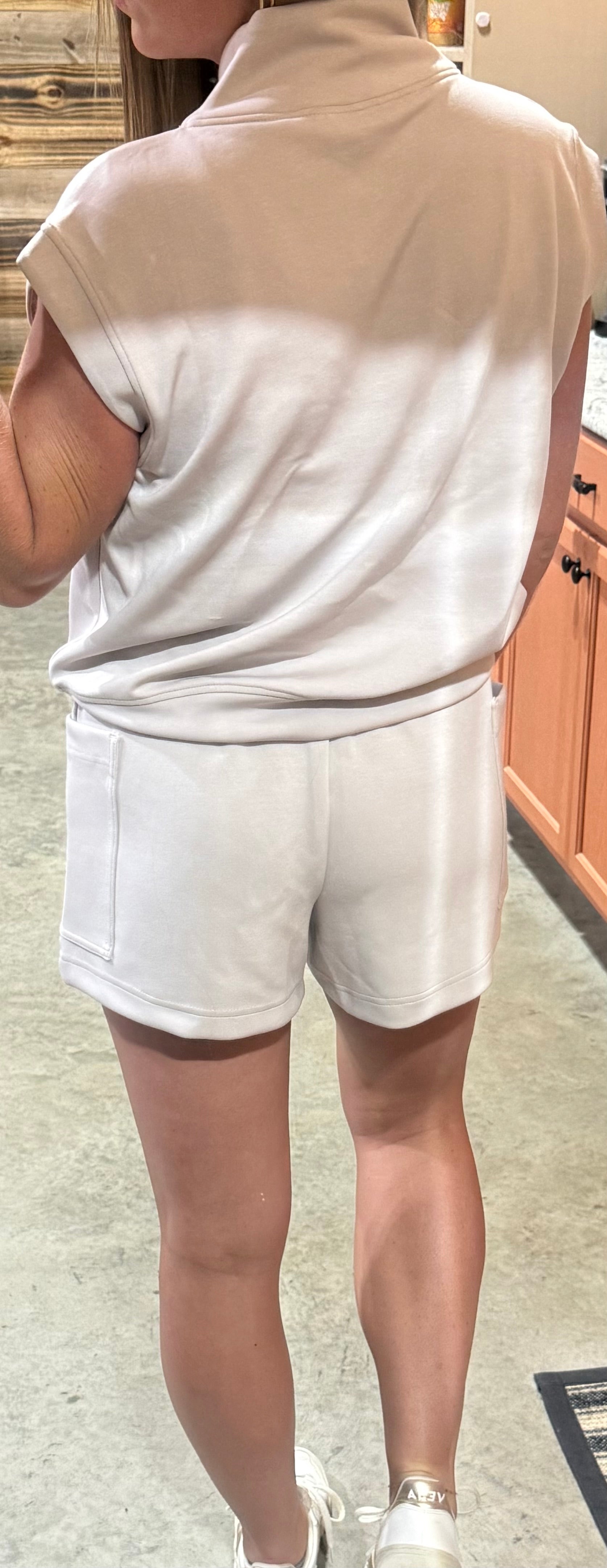Butter-Soft Mocha Cream Short RM