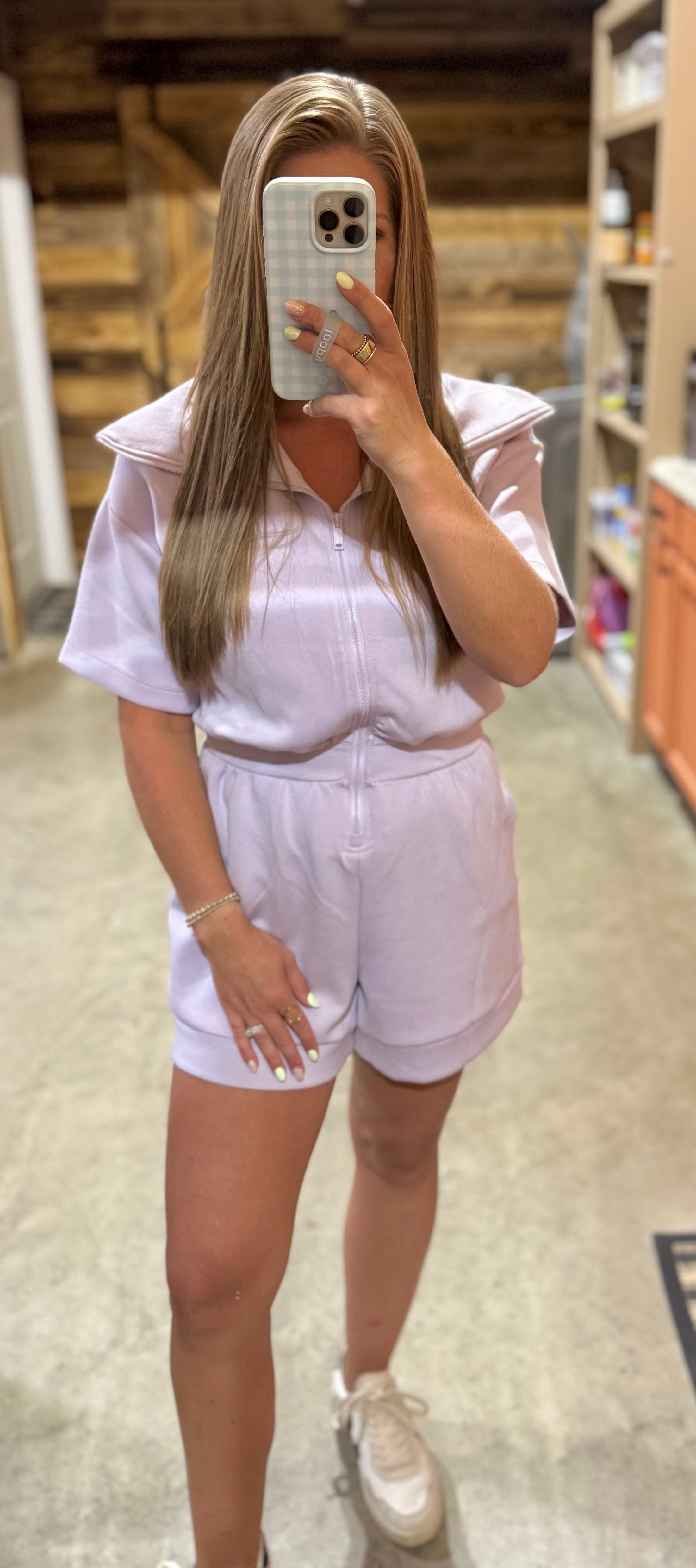 Butter-Soft Purple RM Romper