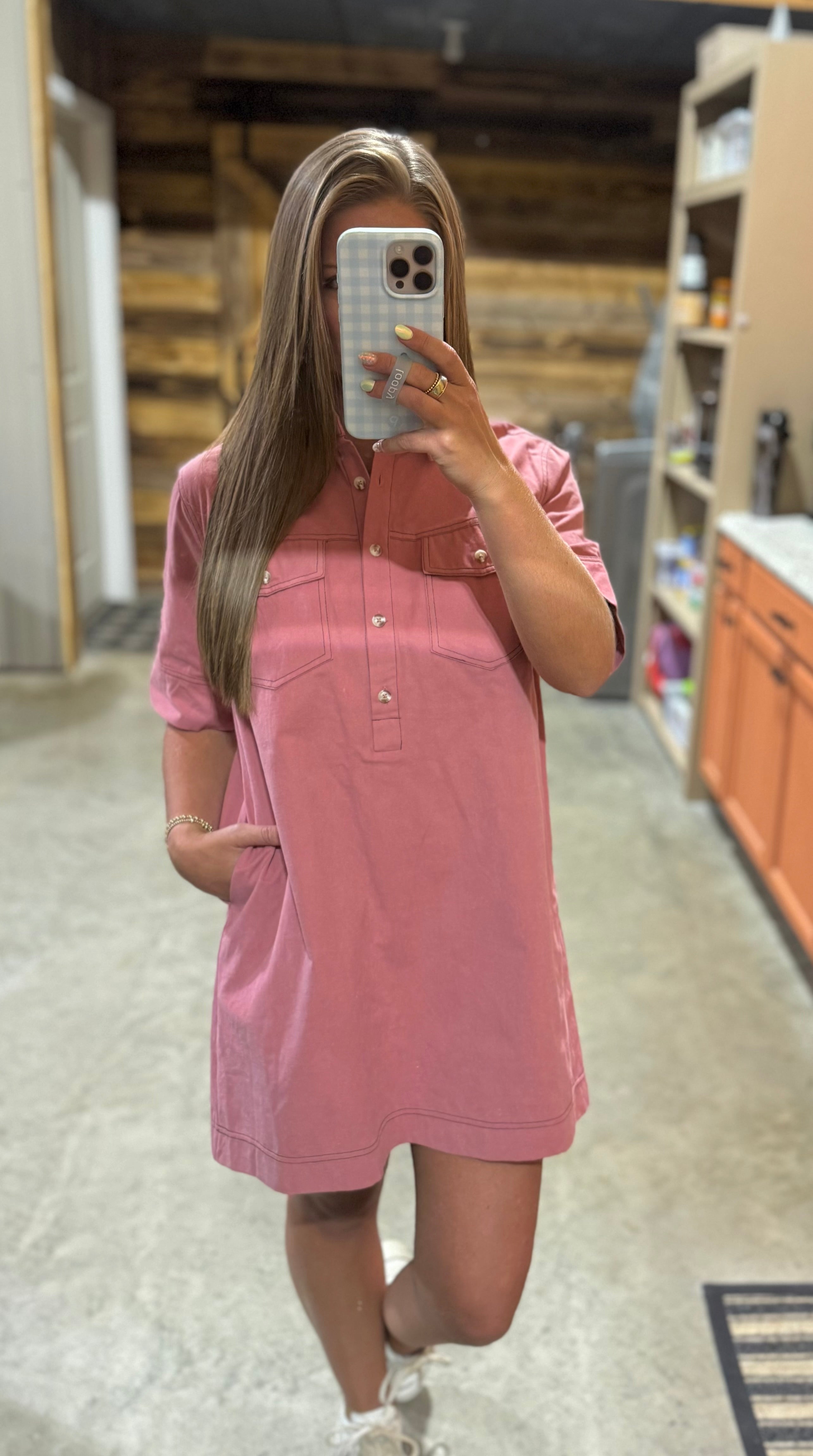 Dusty Rose Dress
