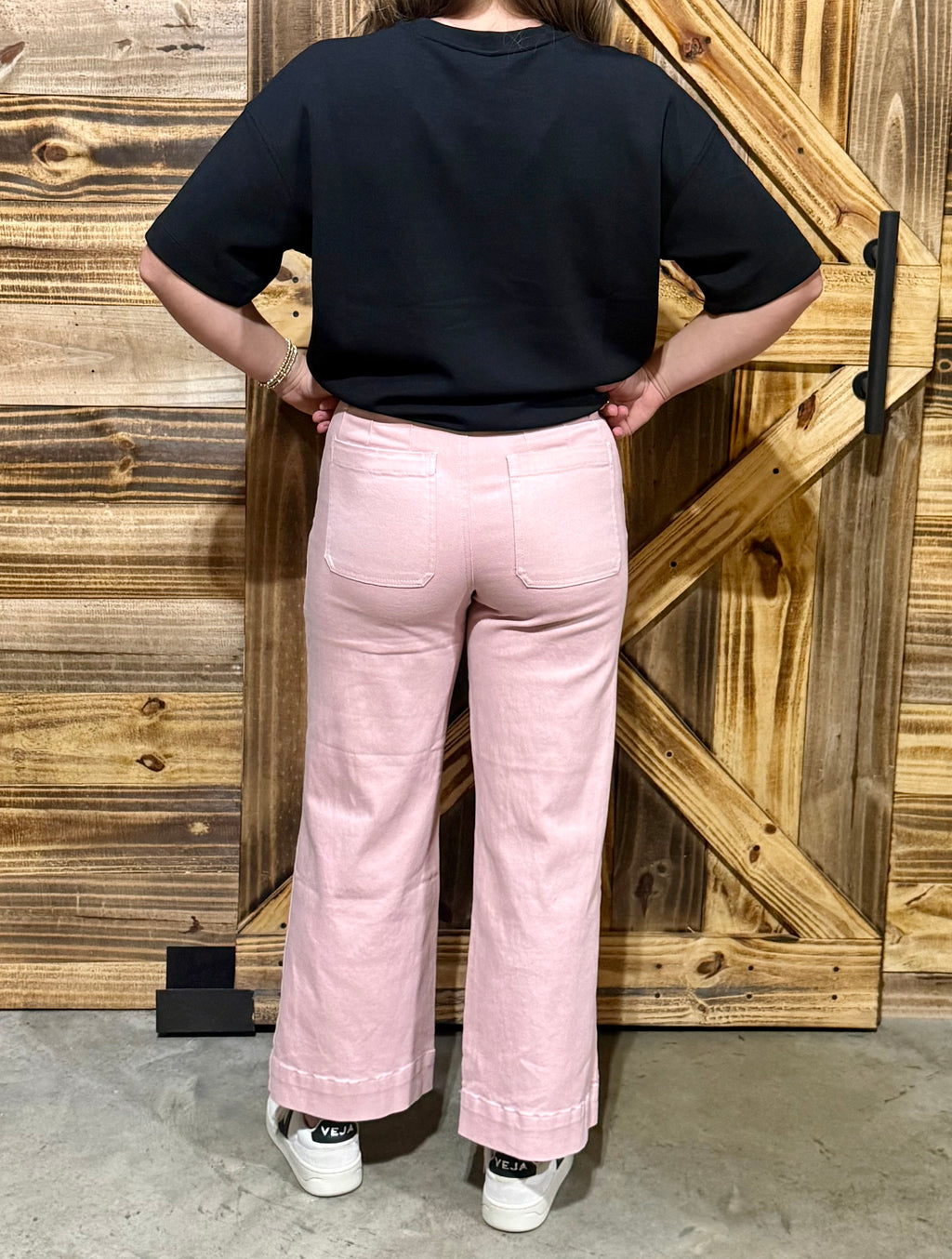 Straight Edge Flare - Pink (Rae Mode)