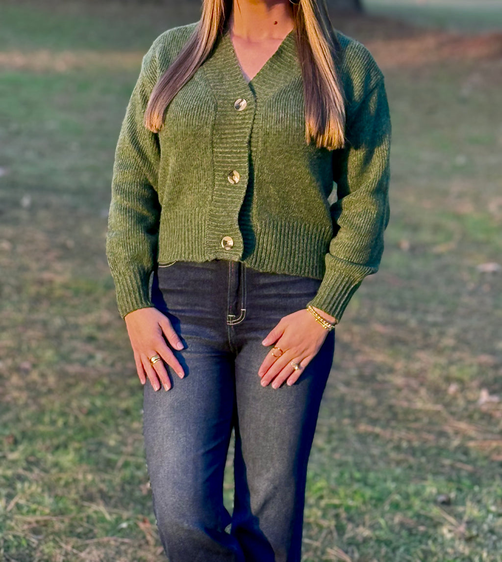 Olive You Cardigan