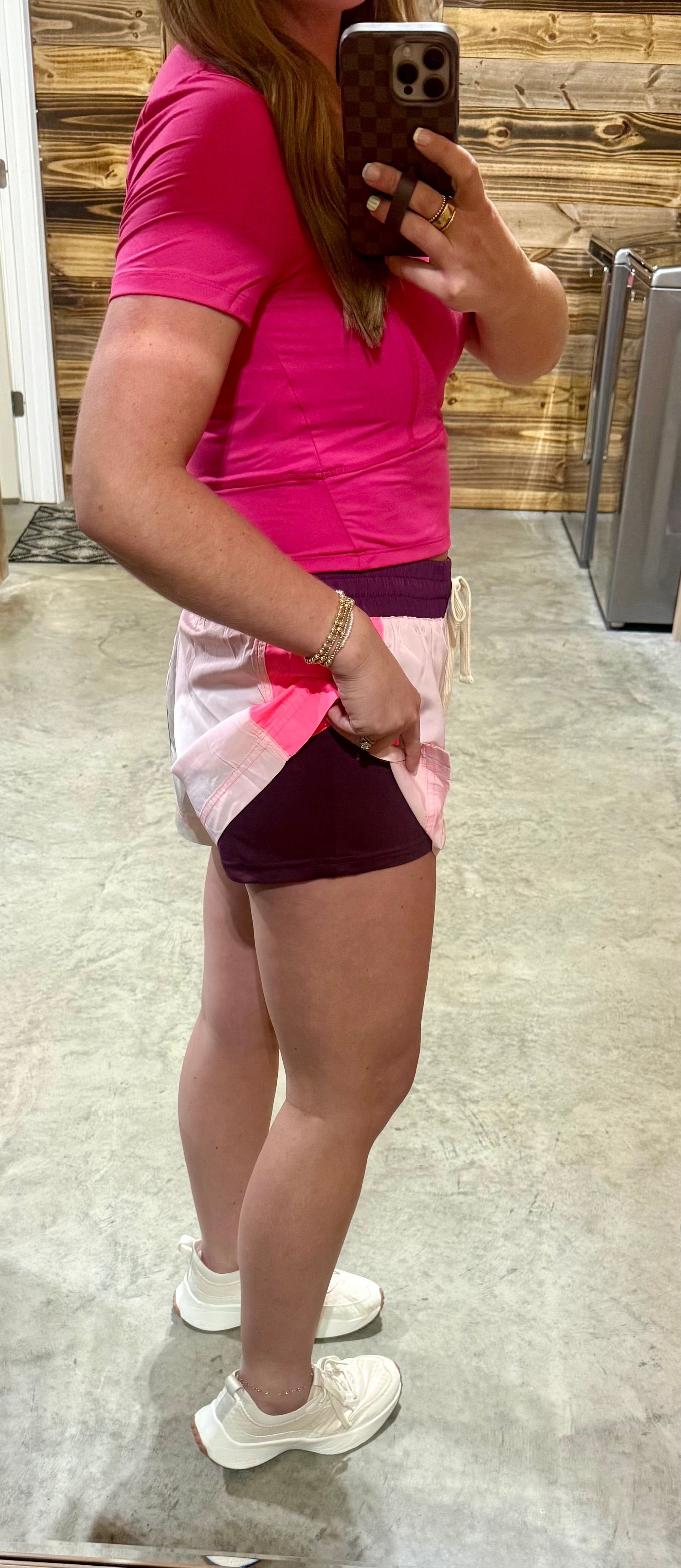 Pink Mix Shorts