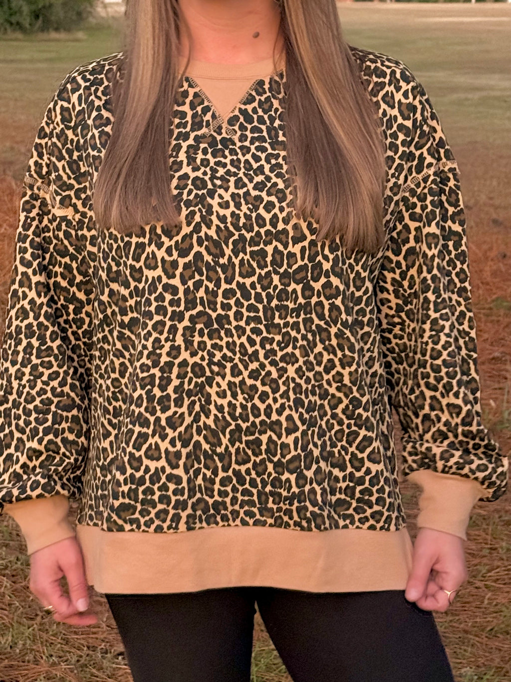 Spotted In Style Pullover