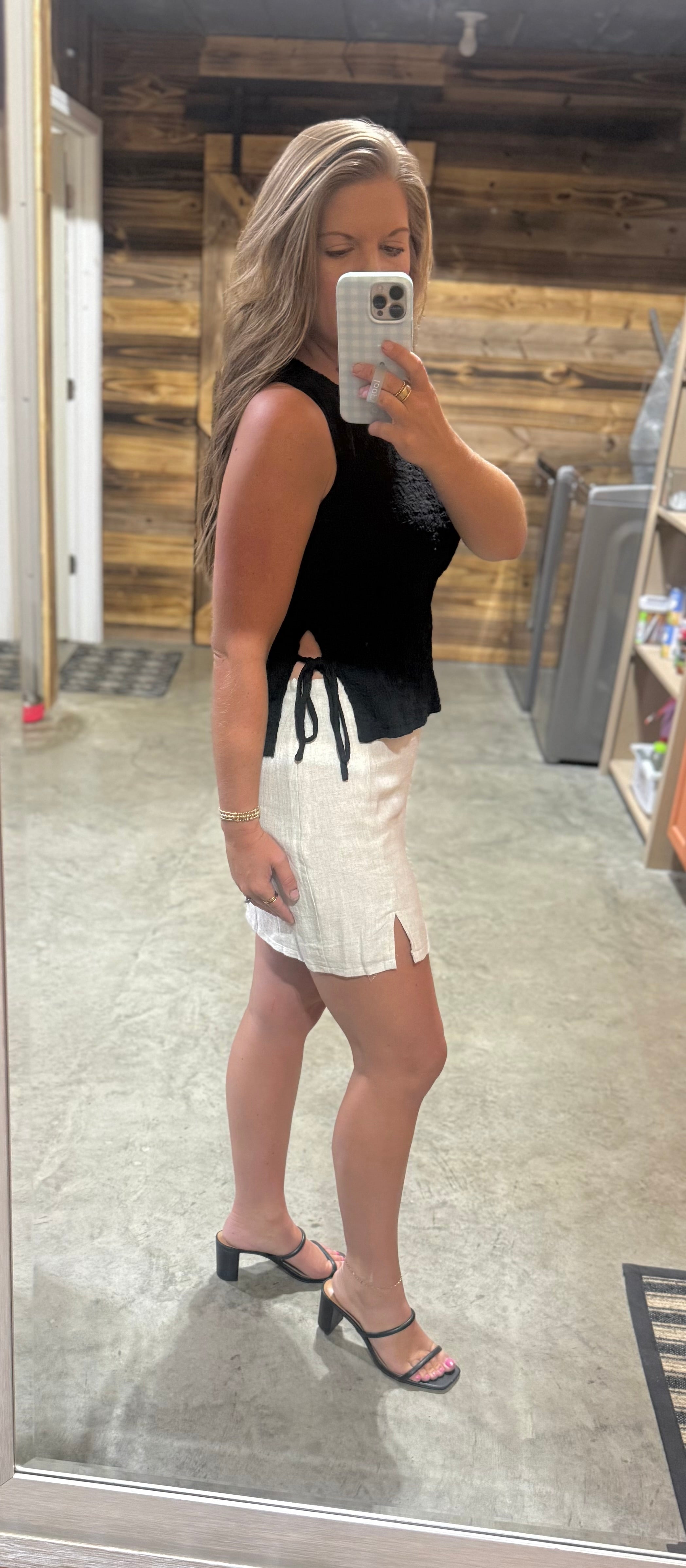 Linen Skirt (lined)