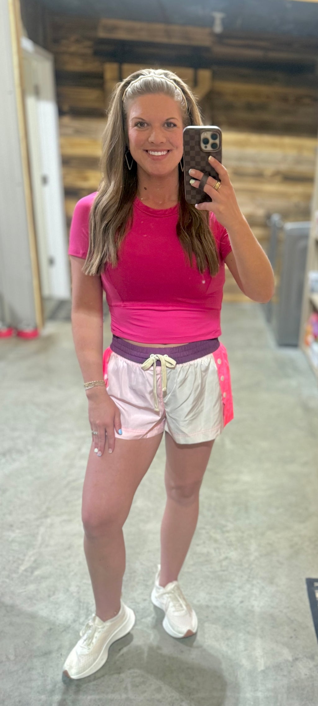 Pink Mix Shorts
