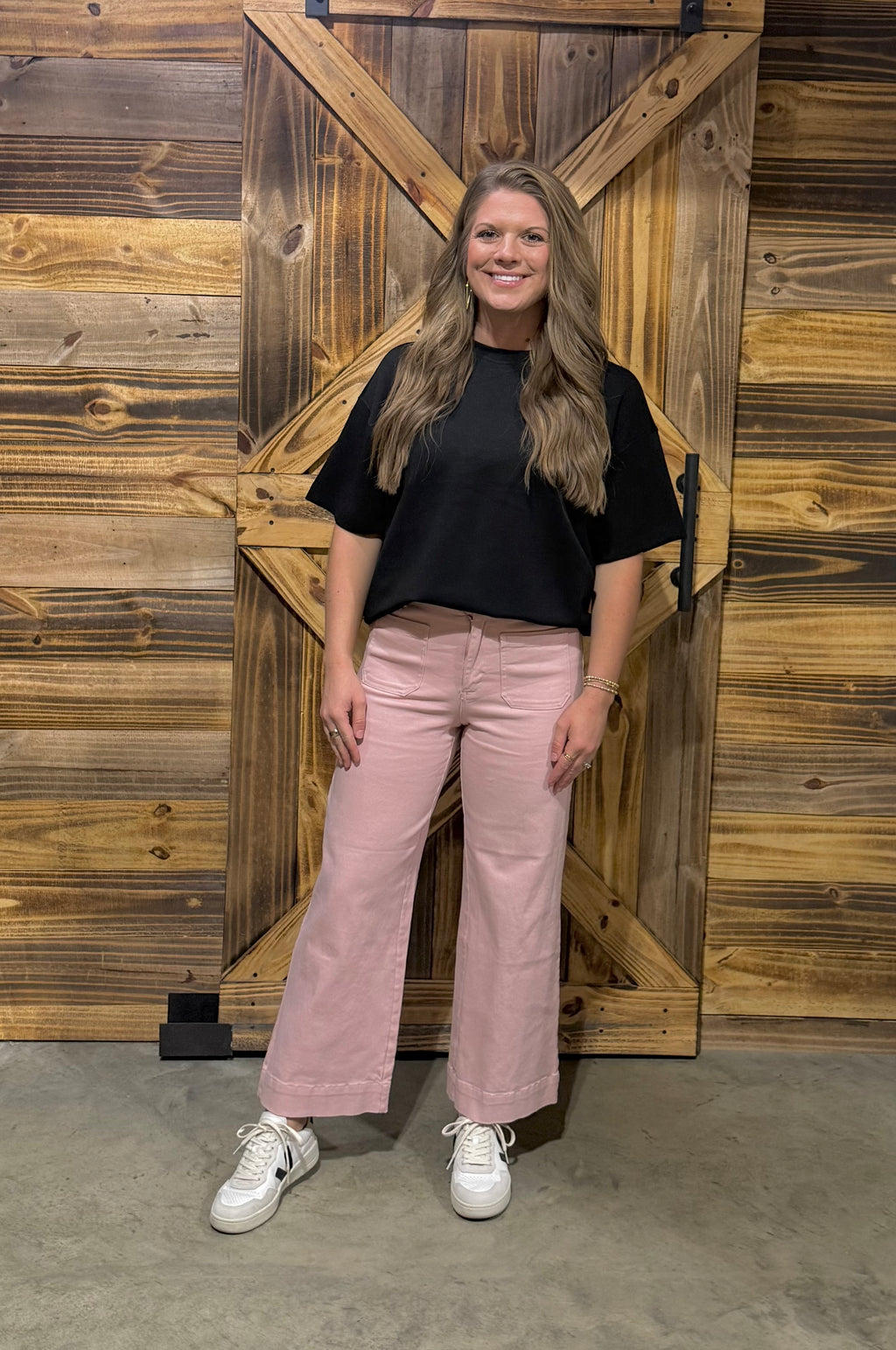 Straight Edge Flare - Pink (Rae Mode)