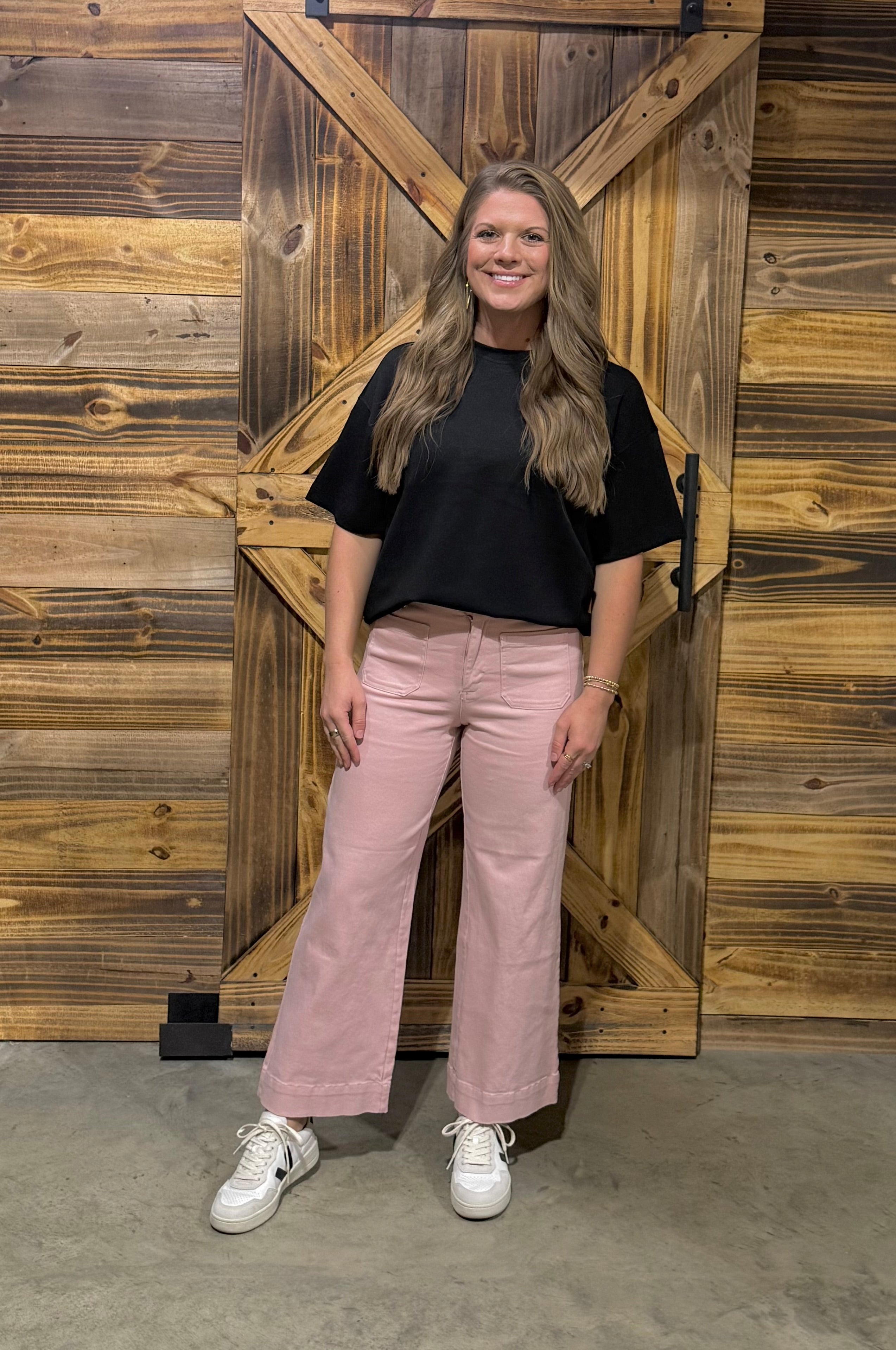 Straight Edge Flare - Pink (Rae Mode)