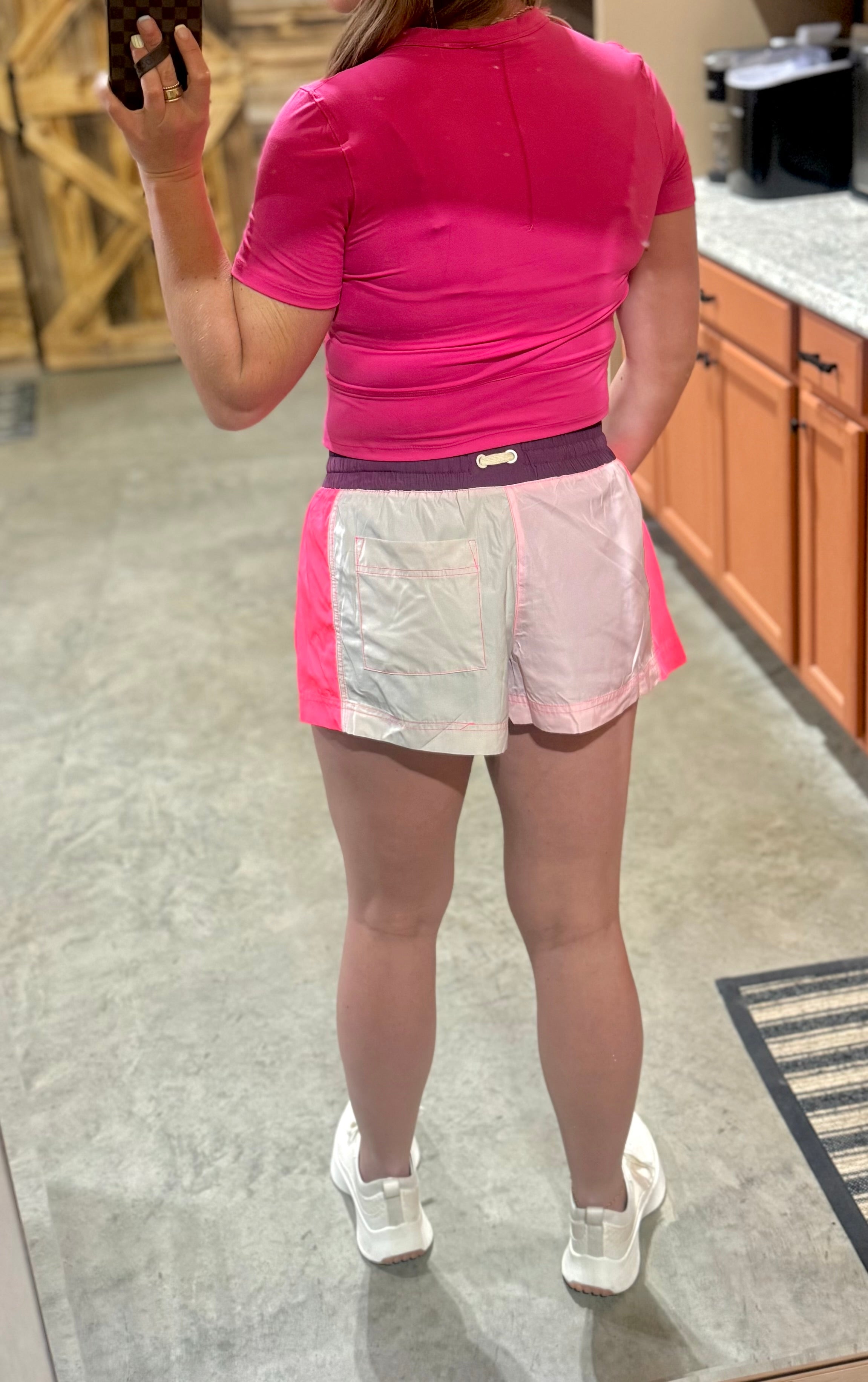 Pink Mix Shorts
