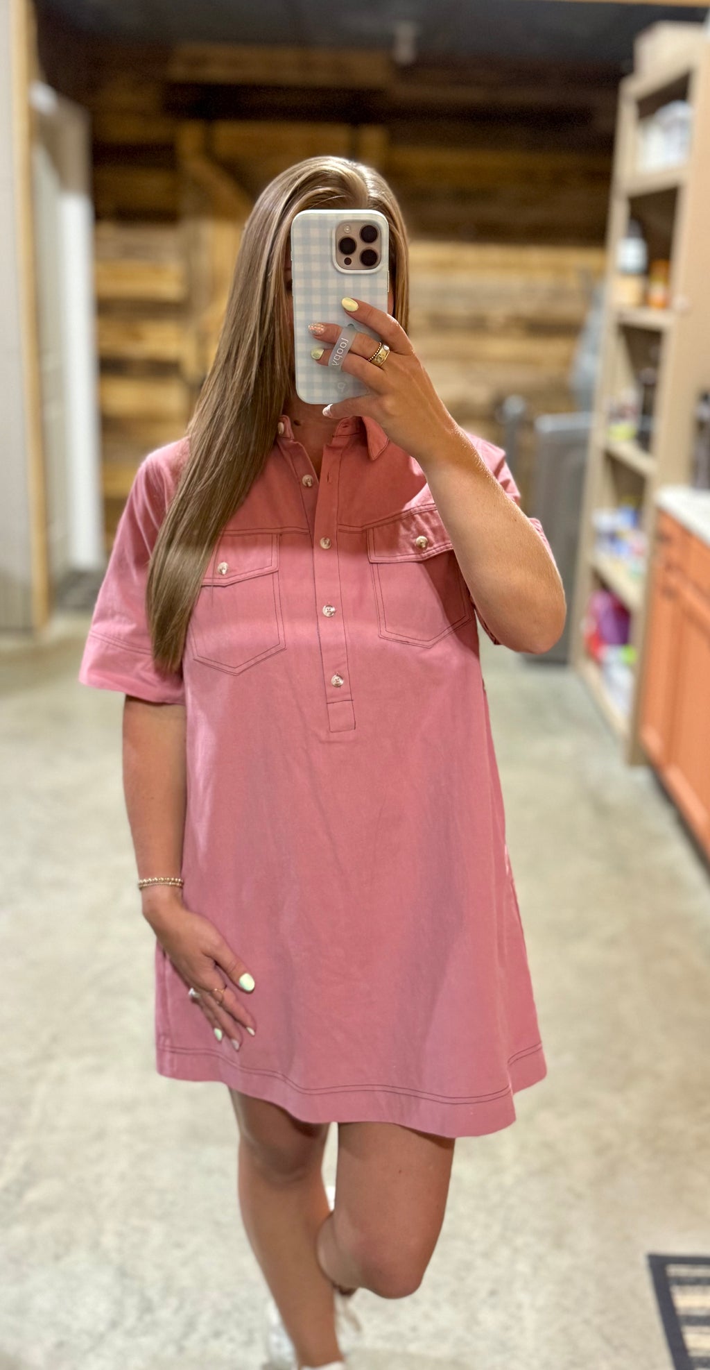 Dusty Rose Dress