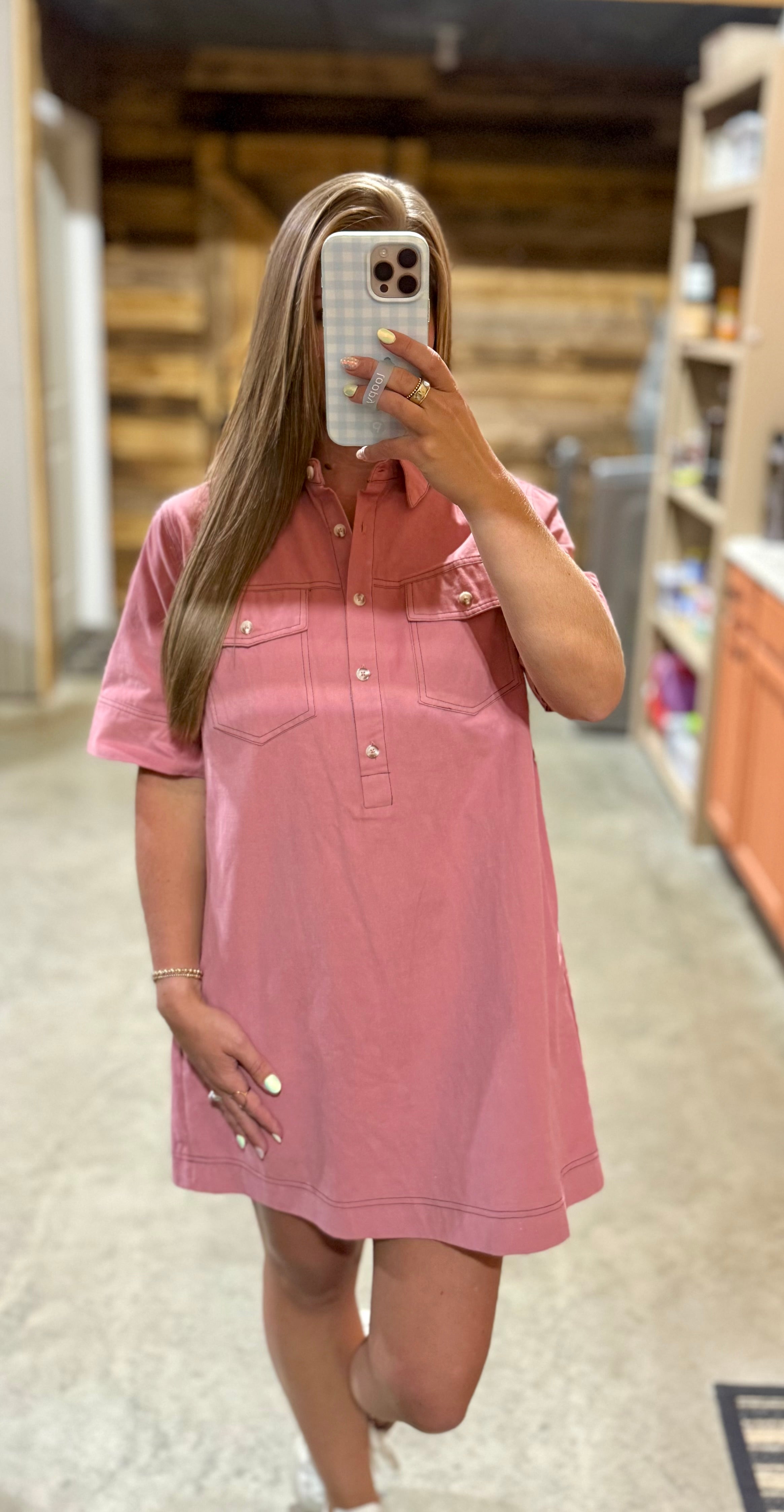 Dusty Rose Dress