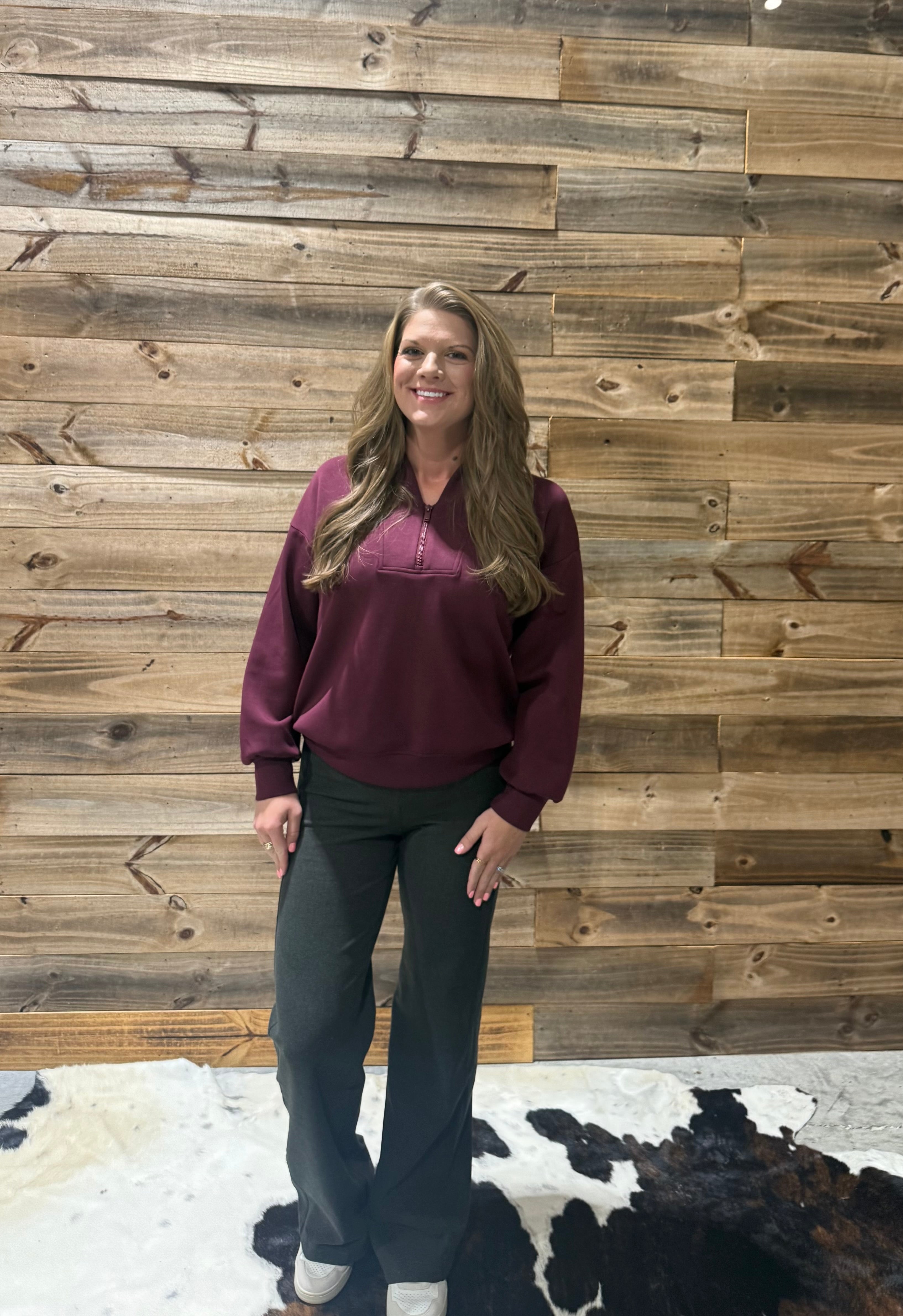 Buttersoft Wine Pullover