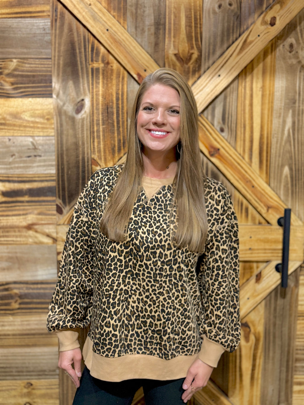 Spotted In Style Pullover