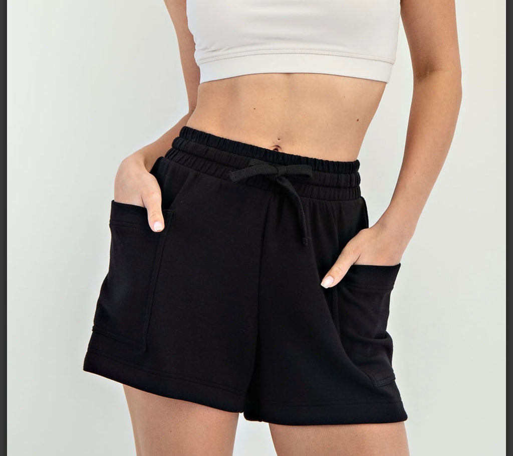 Black Buttersoft RM Shorts - Plus