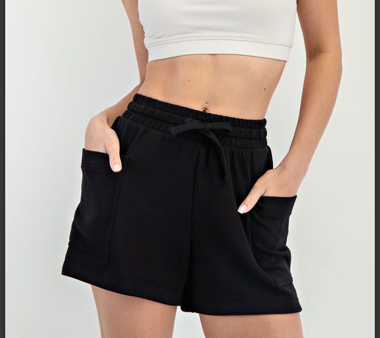 Black Buttersoft RM Shorts - Plus
