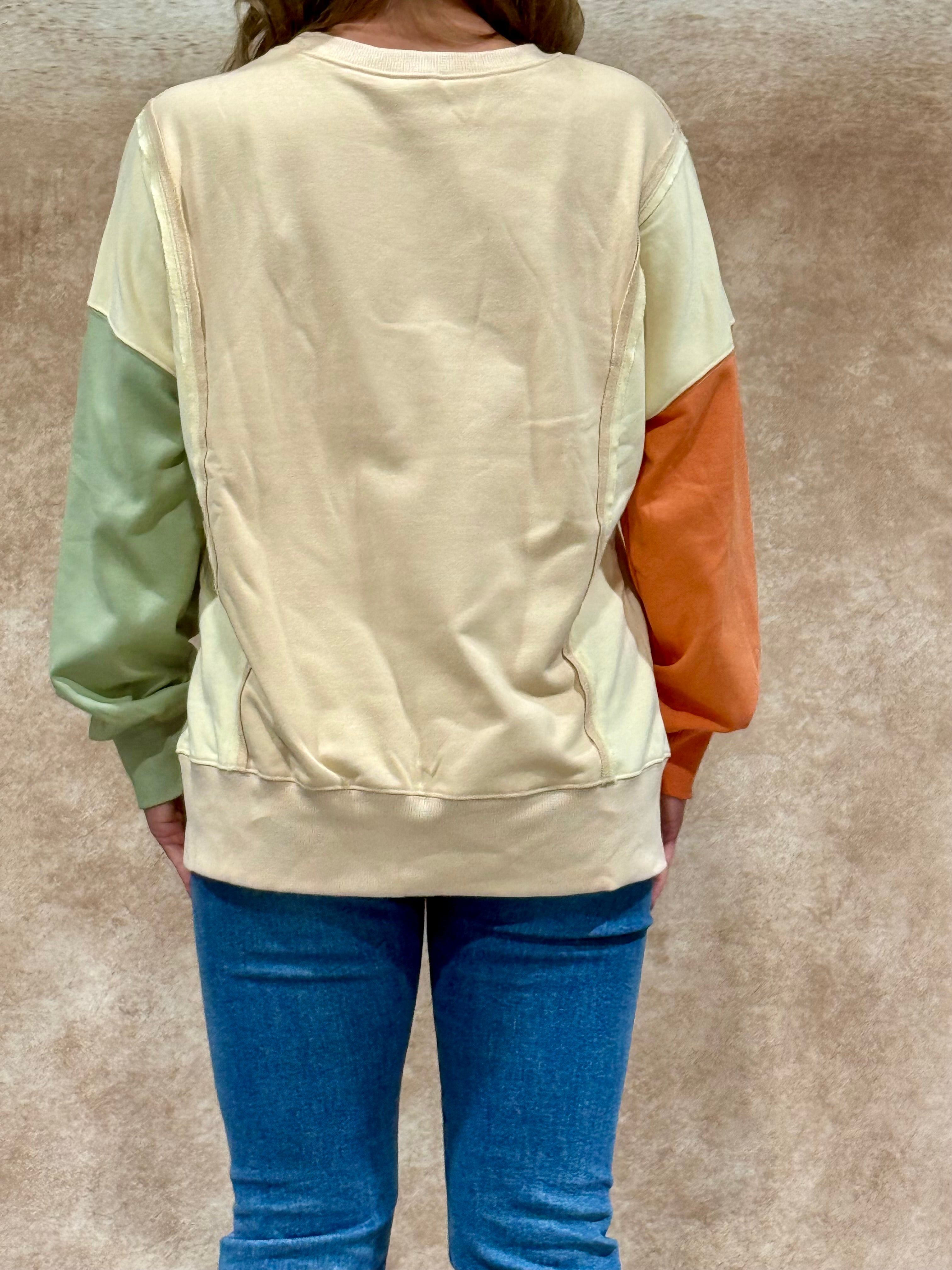 Cozy Colorblock Pullover