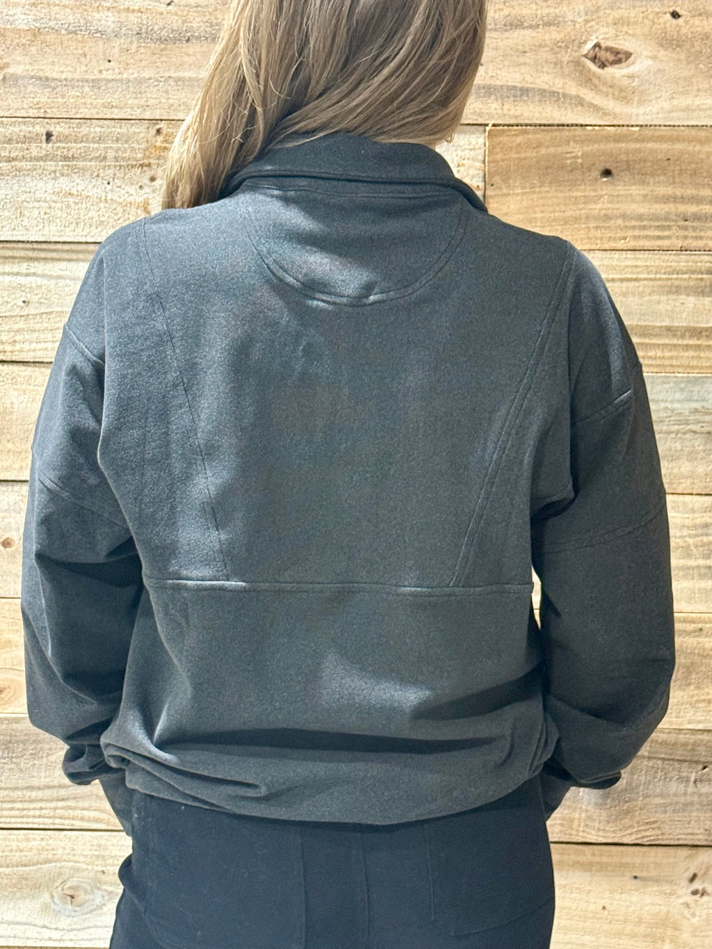 Charcoal Core Half Zip