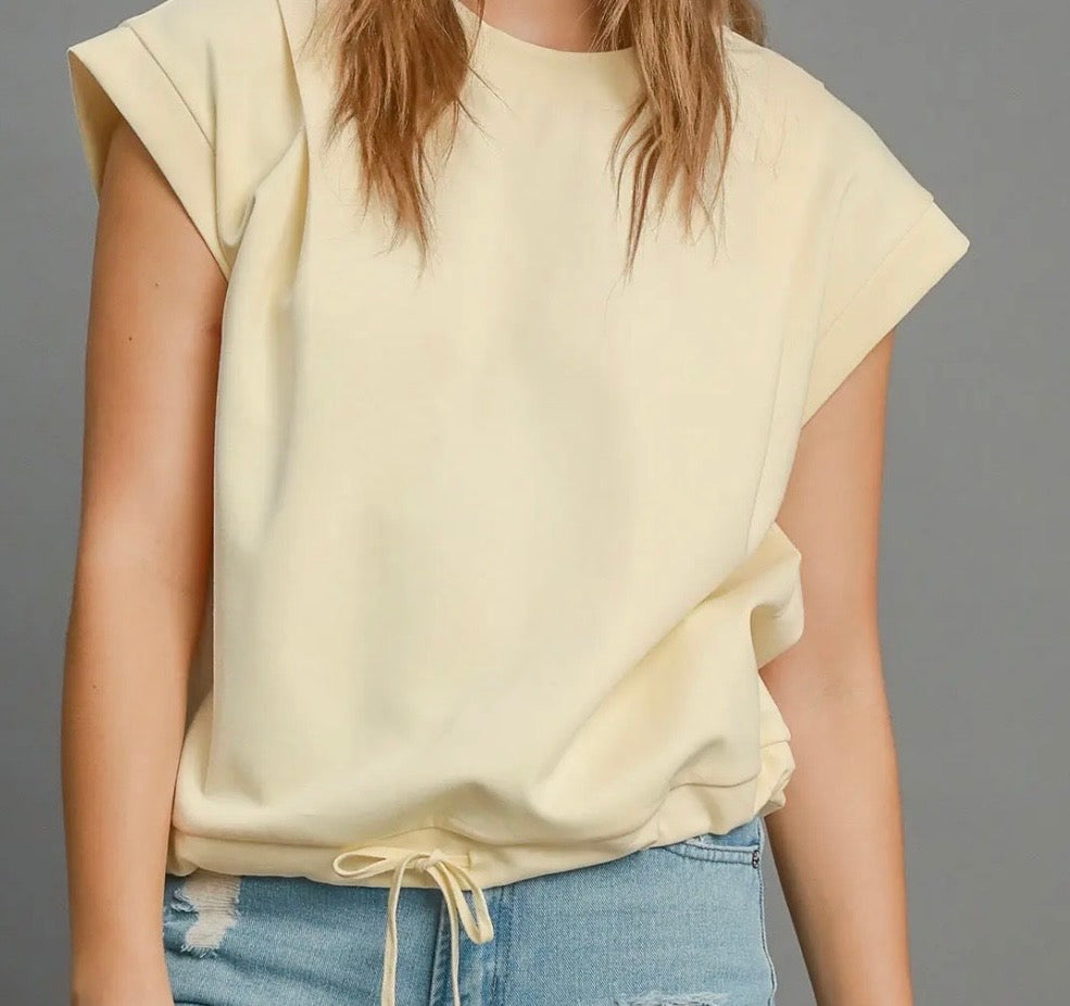 Yellow Tie Top (Umgee)