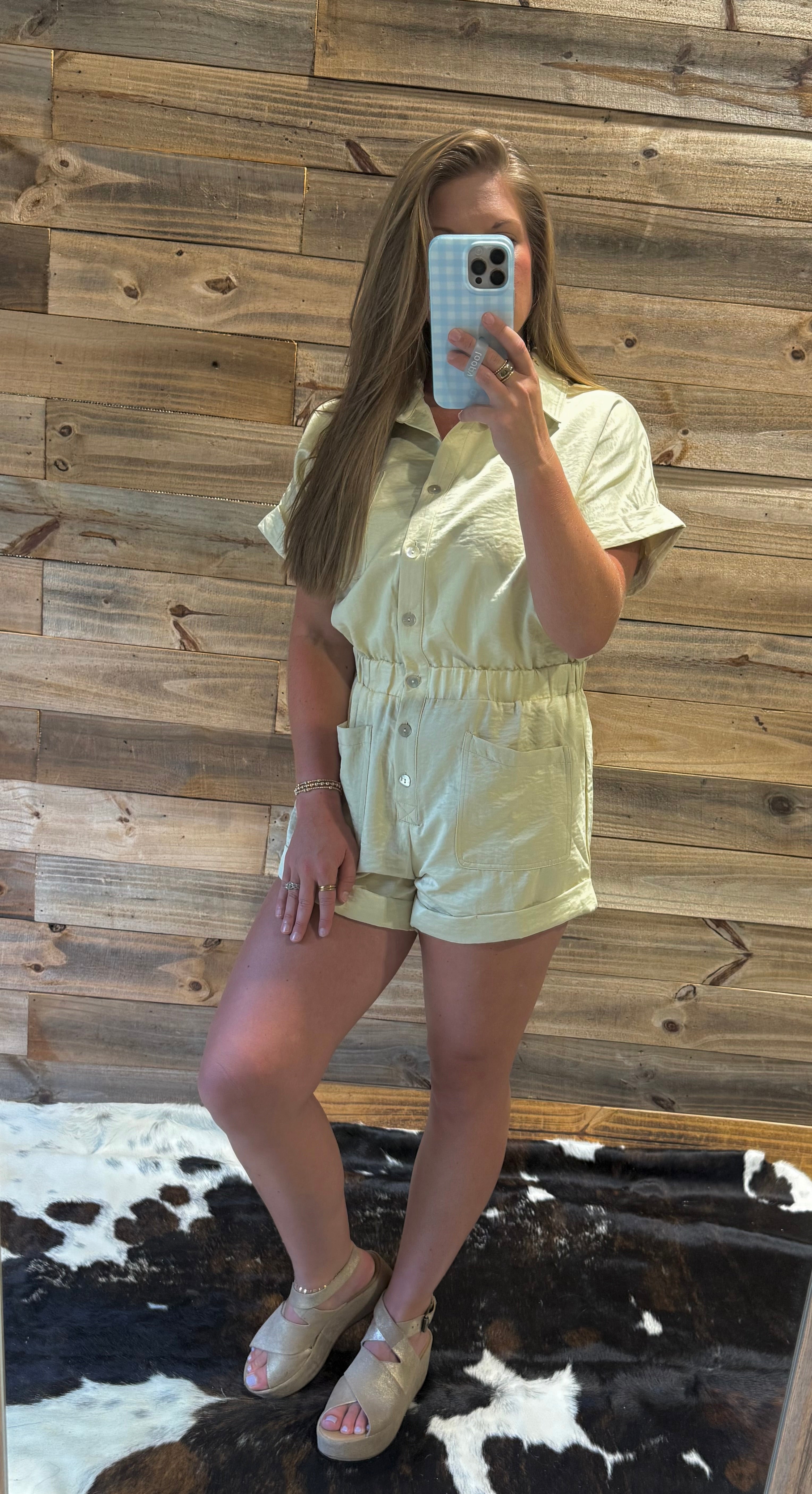 Yellow Romper