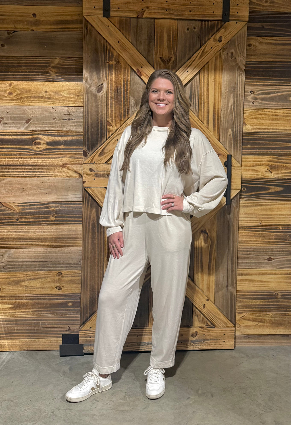 Mineral Washed Cream Set (Rae Mode)