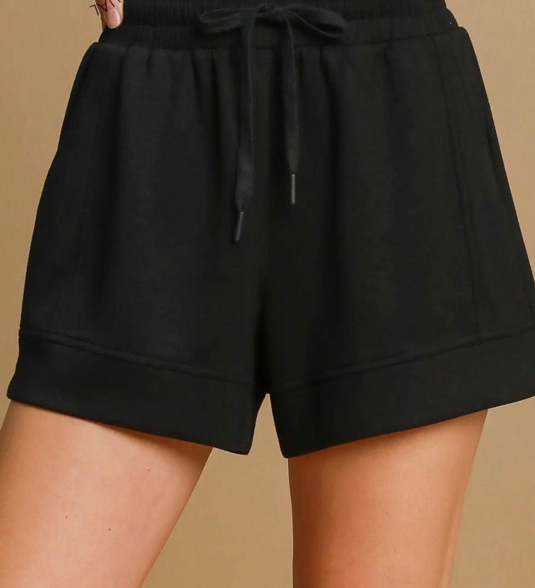 Black Buttersoft Shorts