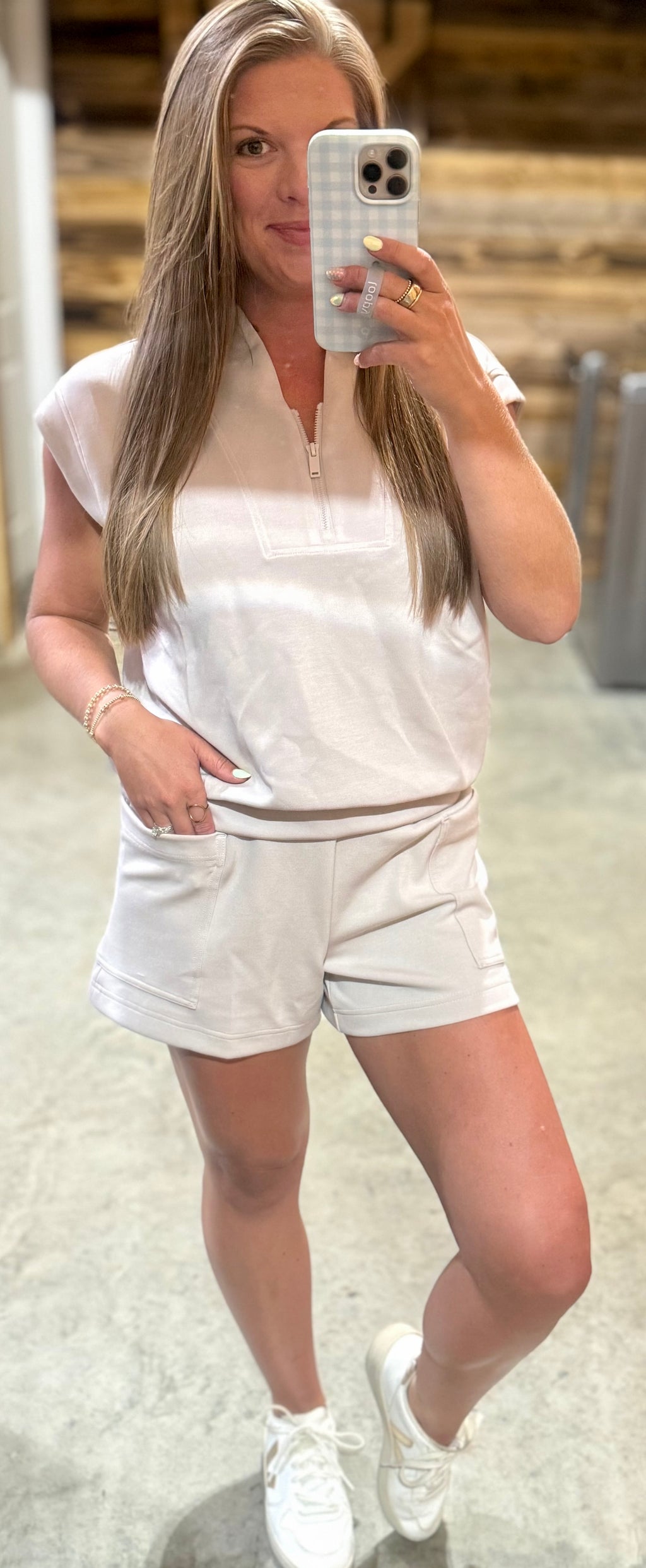 Butter-Soft Mocha Cream Short RM