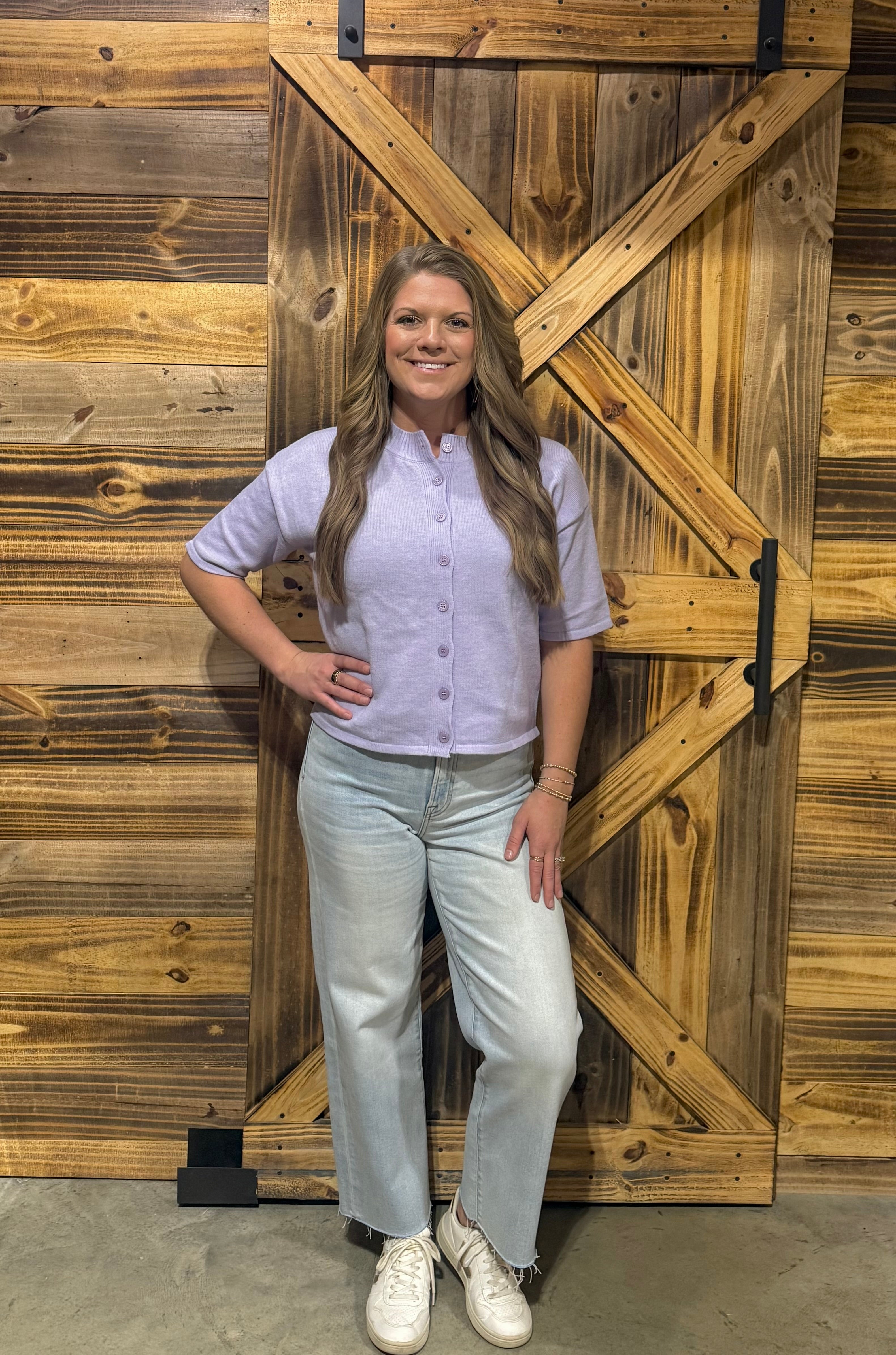 Lavender Luxe Cardigan